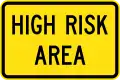 (W5-V109) High Risk Area (Used in Victoria)