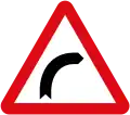 Bend to the right