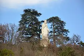 The statue of the Virgin, in Bon-Encontre