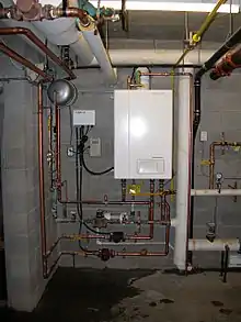 Condensing boiler