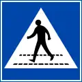 423b: Pedestrian crossing / crosswalk