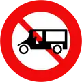 111b: No motor tricycles