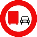 126: No passing / overtaking by trucks