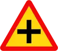 205a: Crossroad intersection