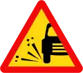 228c: Loose chippings