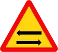 234: Two-way traffic crossing