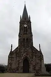 The church in Vieux-Viel