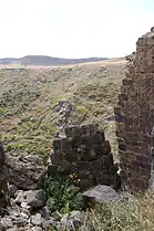 View of countryside from Amberd