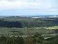 View from Buinach Hill to the south, with the Moray Firth and the hills of Sutherland beyond