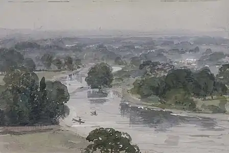 View from Star and Garter, Richmond Hill, 1800s