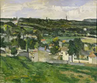View of Auvers-sur-Oise by Cézanne Est. (2006) US$3,000,000