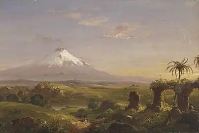 View of Mount Etna (1843–44) by Thomas Cole