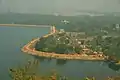 View of Murguma Dam and Murguma Village from Ajyodhya Hill View Point