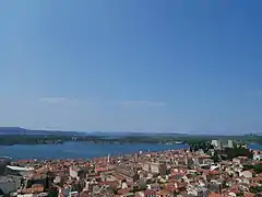 View of Sibenik from Barone fortress