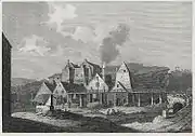 View of the ironworks, 1800