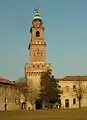 Bramante's Tower, Castello Sforzesco of Vigevano.