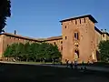 Court of the Castello Sforzesco.