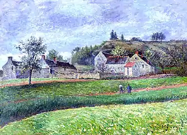 Village in Spring