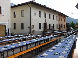 The town hall, in Vigolo Vattaro.