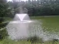 The pool of Steenberg in Bambrugge