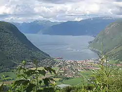 View of Vikøyri