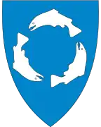 Coat of arms of Vikna(1988-2019)