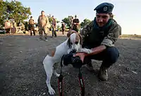 At the checkpoint "Jolly Mountain" near Luhansk, 18 August 2014