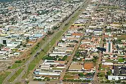 Aerial view of Vilhena