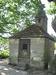 St Peter's Cross and Village Cage