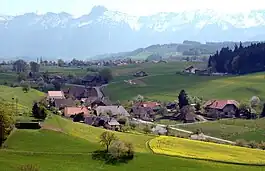 village of Englisberg