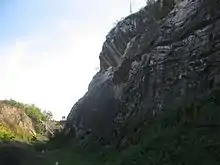 A scene in Villány Mountains, Hungary