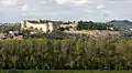 View of the fortress from Avignon