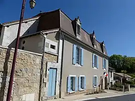 The town hall in Villetoureix