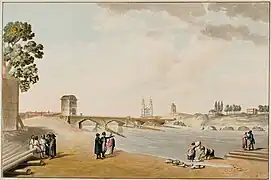Bridge in the early 19th century