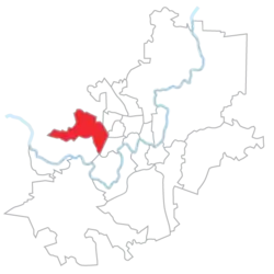 Location in Vilnius