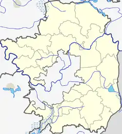 Ažulaukė is located in Vilnius District Municipality