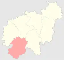 Location in the Vilna Governorate