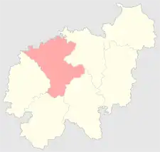 Location in the Vilna Governorate