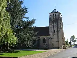 The church in Vincy-Manœuvre