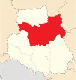 Location of Vinnytsia Raion