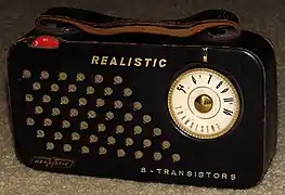 Realistic 8 Transistor Radio, Circa 1959