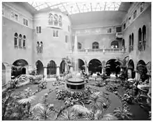 Grand Hôtel Royal, interior. Photo: 1909.