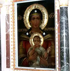 Virgin Mary with Child icon