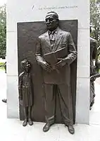 North side of the Virginia Civil Rights Memorial