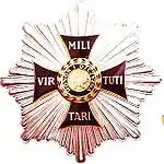 Grand Cross Star of Virtuti Militari Order