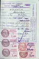 France: visa issued in 1969