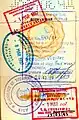 Cyprus: pre-EU visa and the passport stamps (1997)