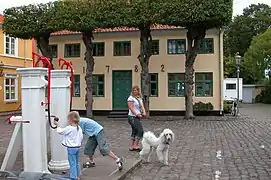 "Torvet" or town square in Ærøskøbing