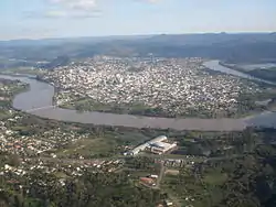 União da Vitória downtown