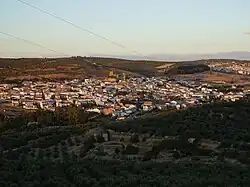 Panoramic view of Canena